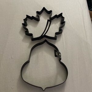 Williams Sonoma Christmas Pancake 4 Mold Nonstick Leaf & House EUC